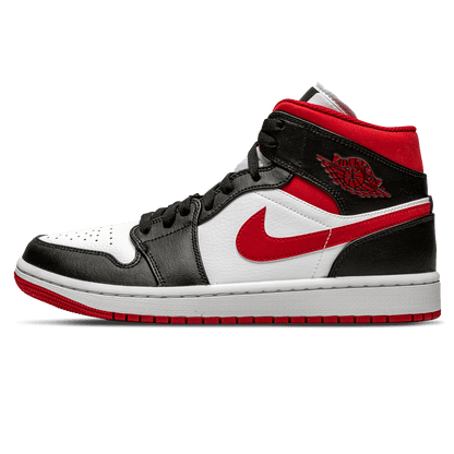 Air Jordan 1 Mid 'Metallic Red' — UK 3 | EU 35.5 | US 3.5 — Front View