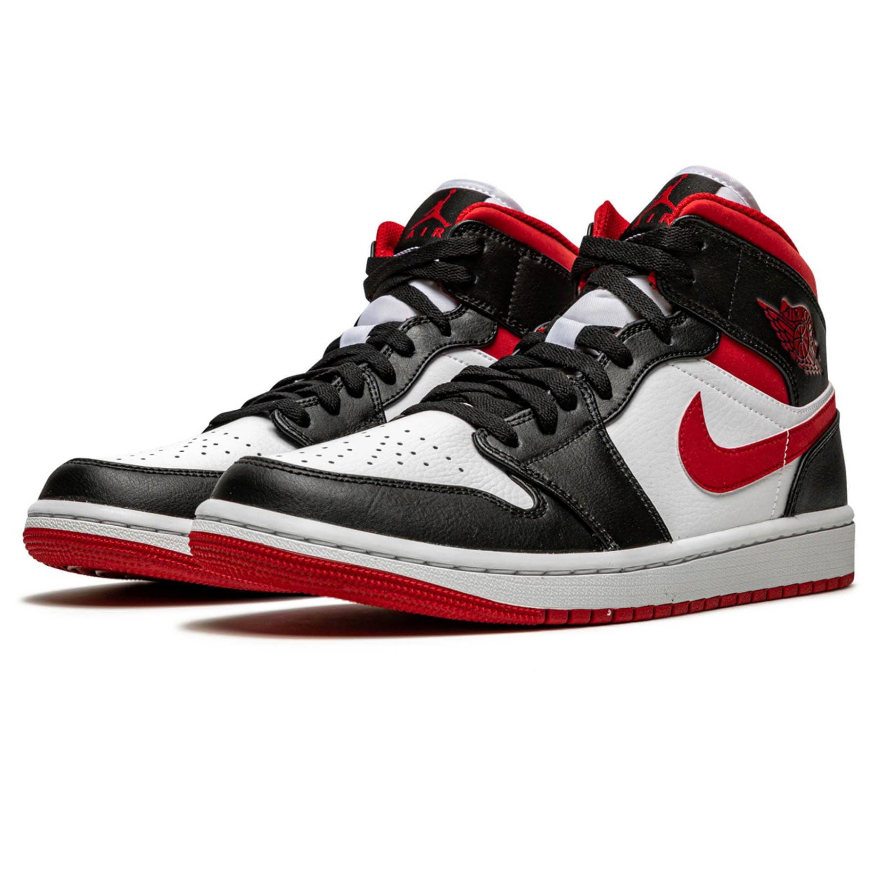 Air Jordan 1 Mid 'Metallic Red' — UK 3 | EU 35.5 | US 3.5 — Side View