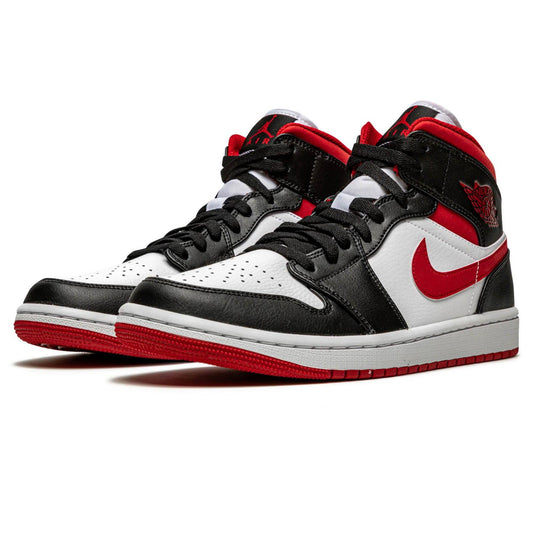 Air Jordan 1 Mid 'Metallic Red' — UK 3 | EU 35.5 | US 3.5 — Side View