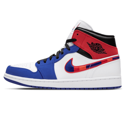 Air Jordan 1 Mid 'Multi Swoosh' — UK 3 | EU 35.5 | US 3.5 — Front View