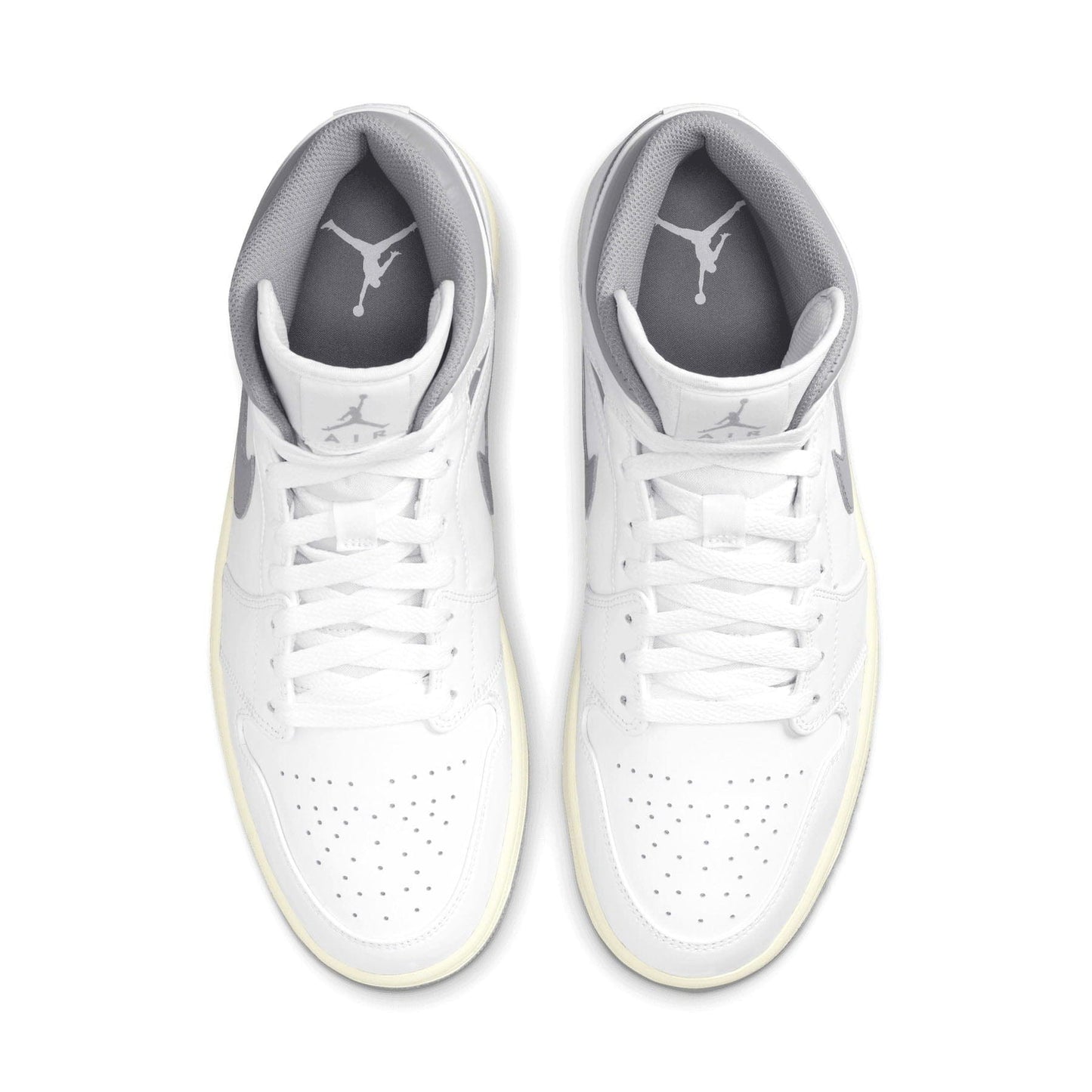Air Jordan 1 Mid 'Neutral Grey' — UK 3 | EU 35.5 | US 3.5 — Back View