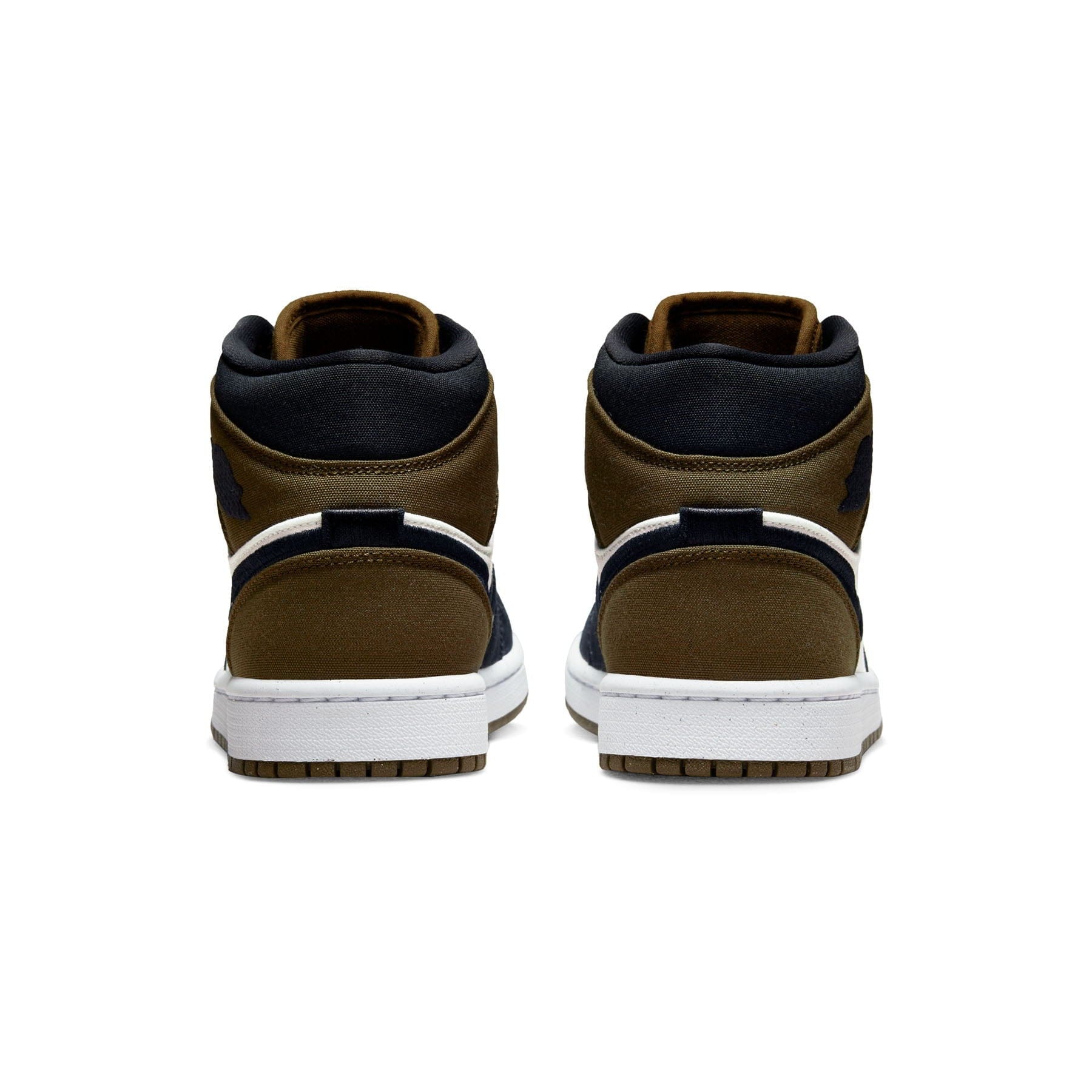 Air Jordan 1 Mid Wmns SE 'Olive Toe' — UK 2.5 | EU 35.5 | US 5 — Detail View