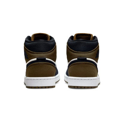 Air Jordan 1 Mid Wmns SE 'Olive Toe' — UK 2.5 | EU 35.5 | US 5 — Detail View