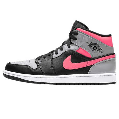 Air Jordan 1 Mid 'Pink Shadow' — UK 3 | EU 35.5 | US 3.5 — Front View