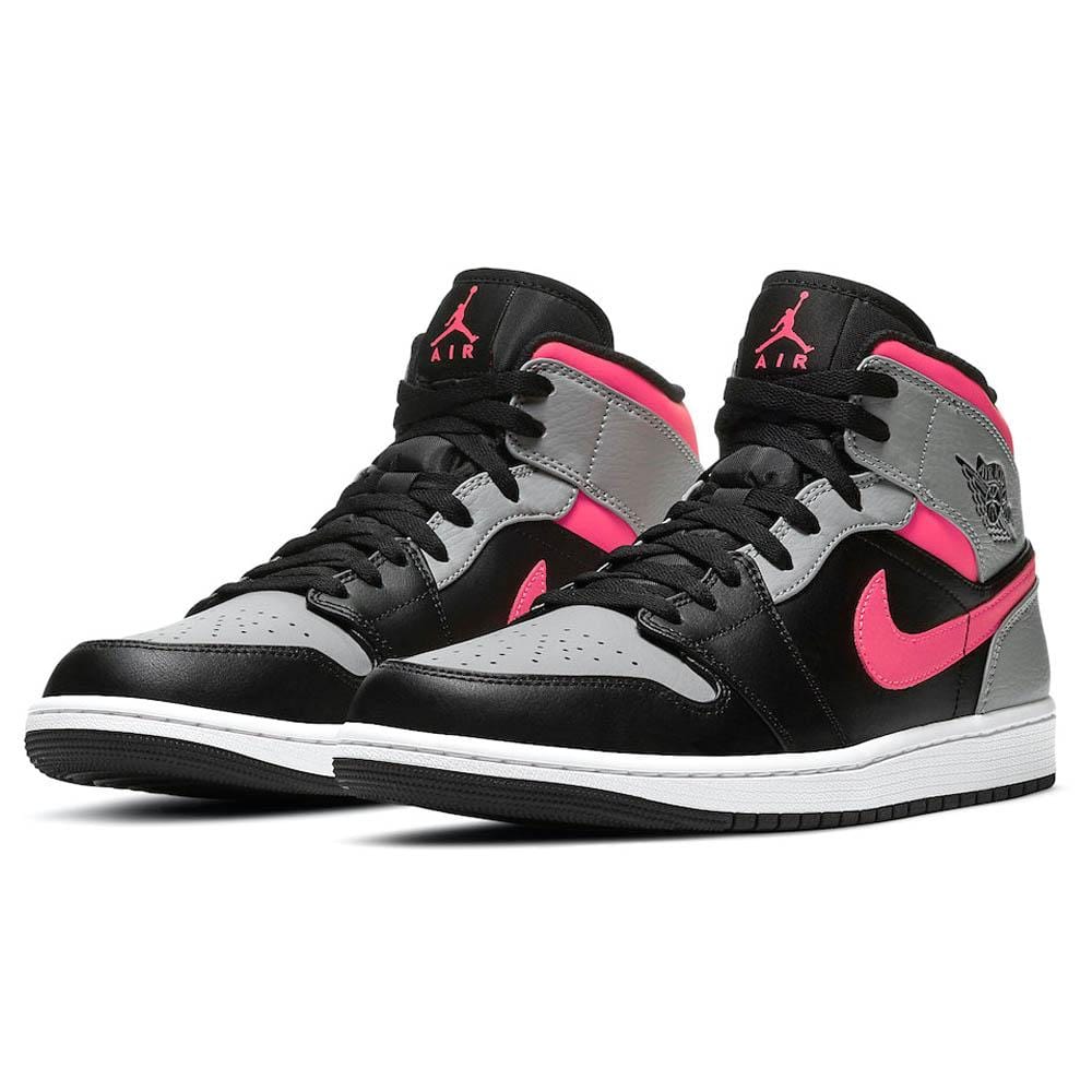 Air Jordan 1 Mid 'Pink Shadow' — UK 3 | EU 35.5 | US 3.5 — Side View