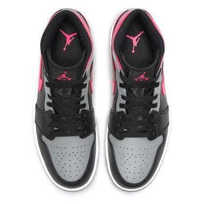 Air Jordan 1 Mid 'Pink Shadow' — UK 3 | EU 35.5 | US 3.5 — Top View