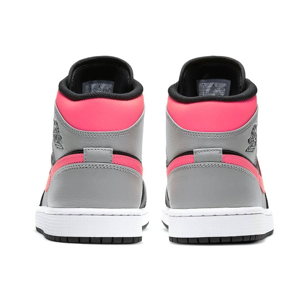 Air Jordan 1 Mid 'Pink Shadow' — UK 3 | EU 35.5 | US 3.5 — Back View