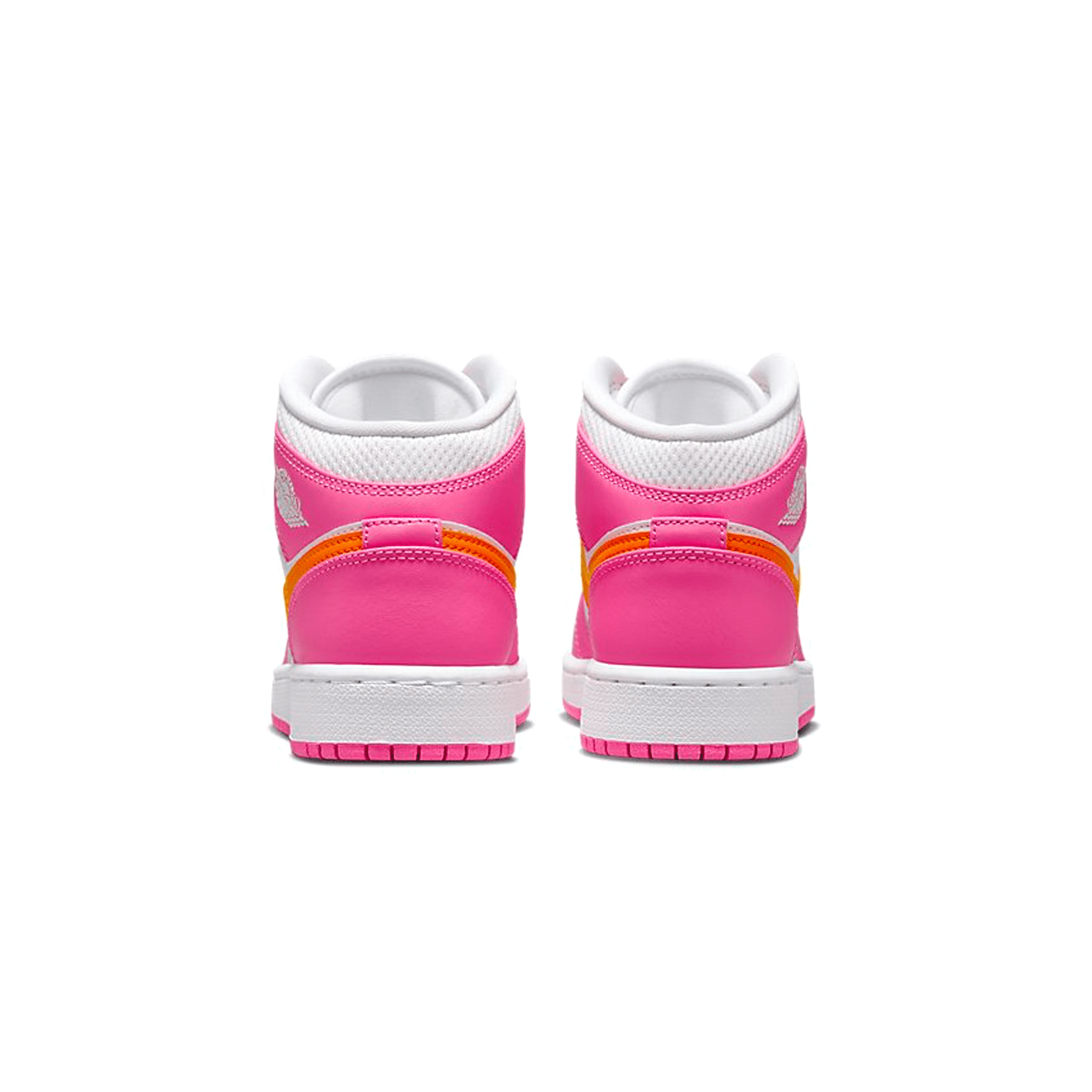 Air Jordan 1 Mid GS 'Pinksicle Orange' — UK 13.5 | EU 32 | US 1Y — Top View
