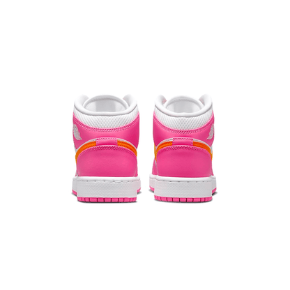 Air Jordan 1 Mid GS 'Pinksicle Orange' — UK 13.5 | EU 32 | US 1Y — Top View