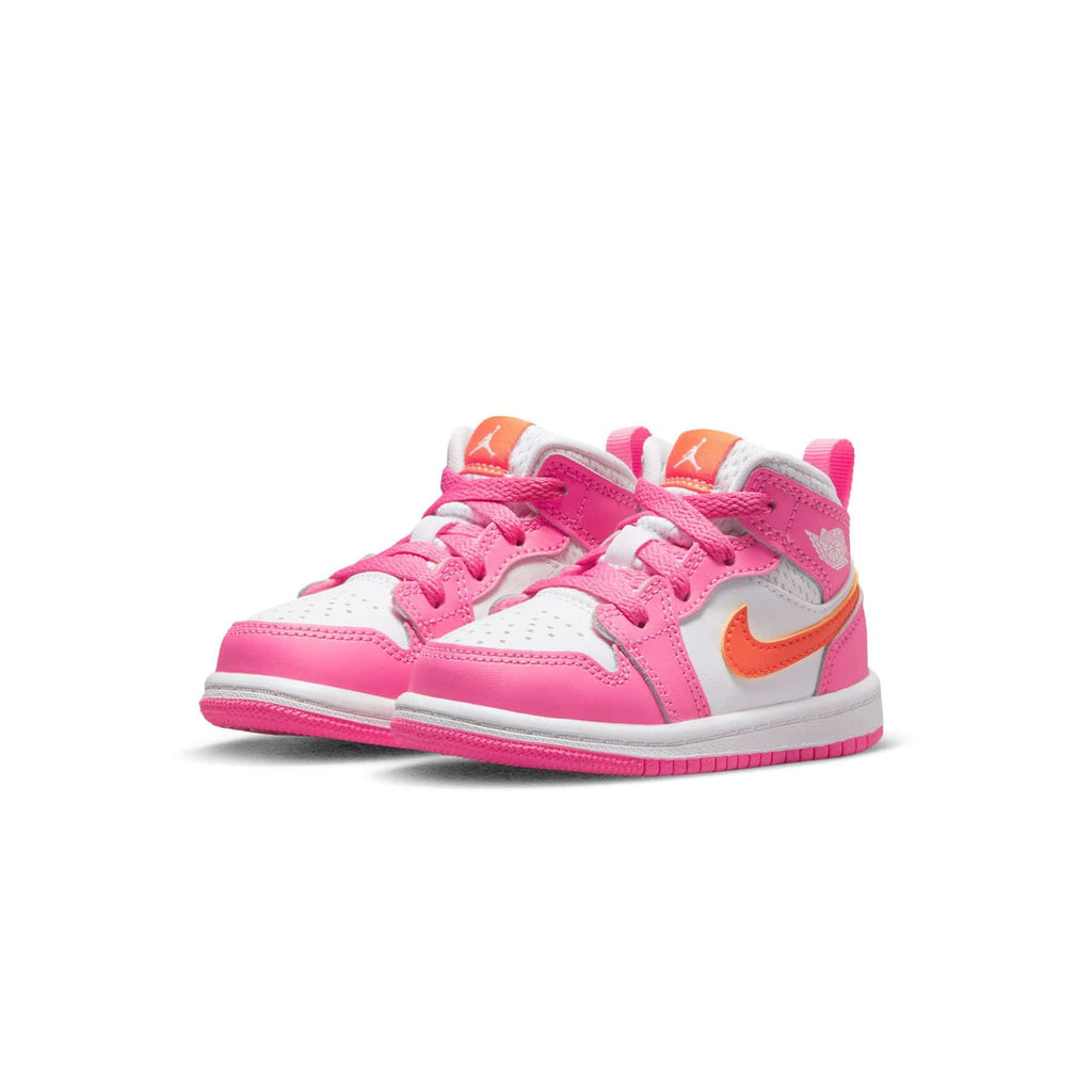 Air Jordan 1 Mid TD 'Pinksicle Orange' — UK 0C | EU 15 | US 0C — Side View