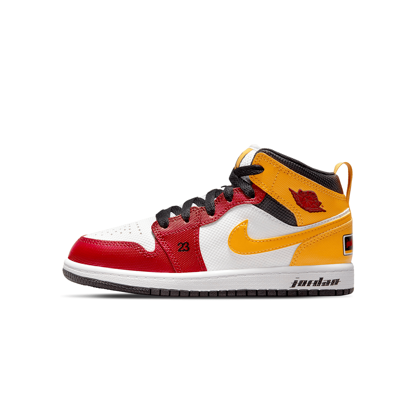 Air Jordan 1 Mid SE PS 'Motorsport' — UK 10C | EU 27.5 | US 10.5C — Front View