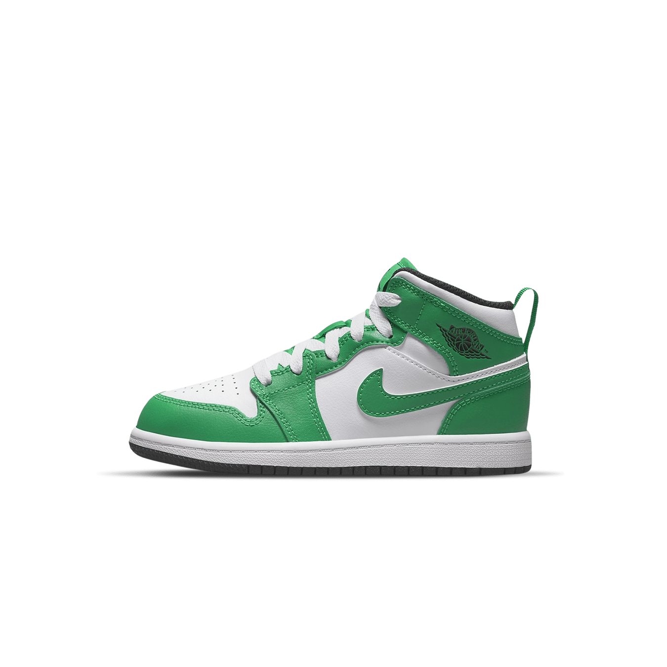 Air Jordan 1 Mid PS 'Lucky Green' — UK 10C | EU 27.5 | US 10.5C — Front View