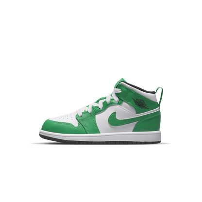 Air Jordan 1 Mid PS 'Lucky Green' — UK 10C | EU 27.5 | US 10.5C — Front View