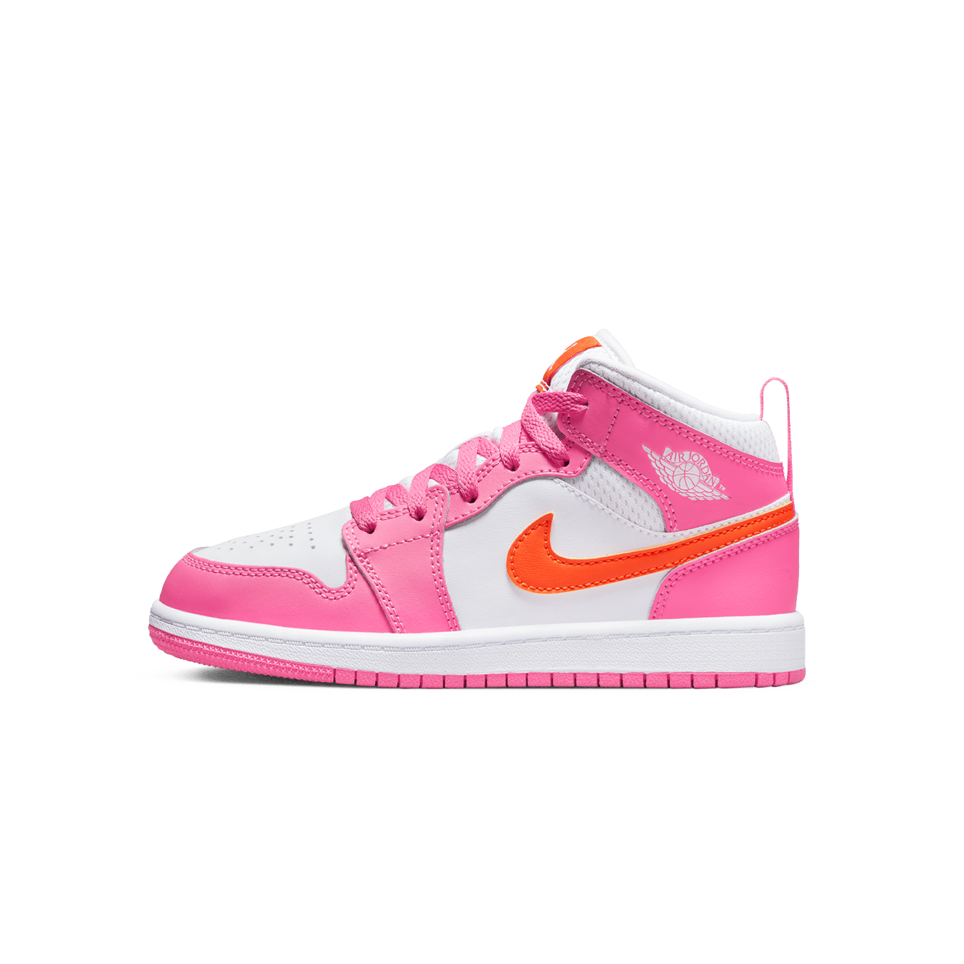 Air Jordan 1 Mid PS 'Pinksicle Orange' — UK 10C | EU 27.5 | US 10.5C — Front View