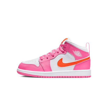 Air Jordan 1 Mid PS 'Pinksicle Orange' — UK 10C | EU 27.5 | US 10.5C — Front View