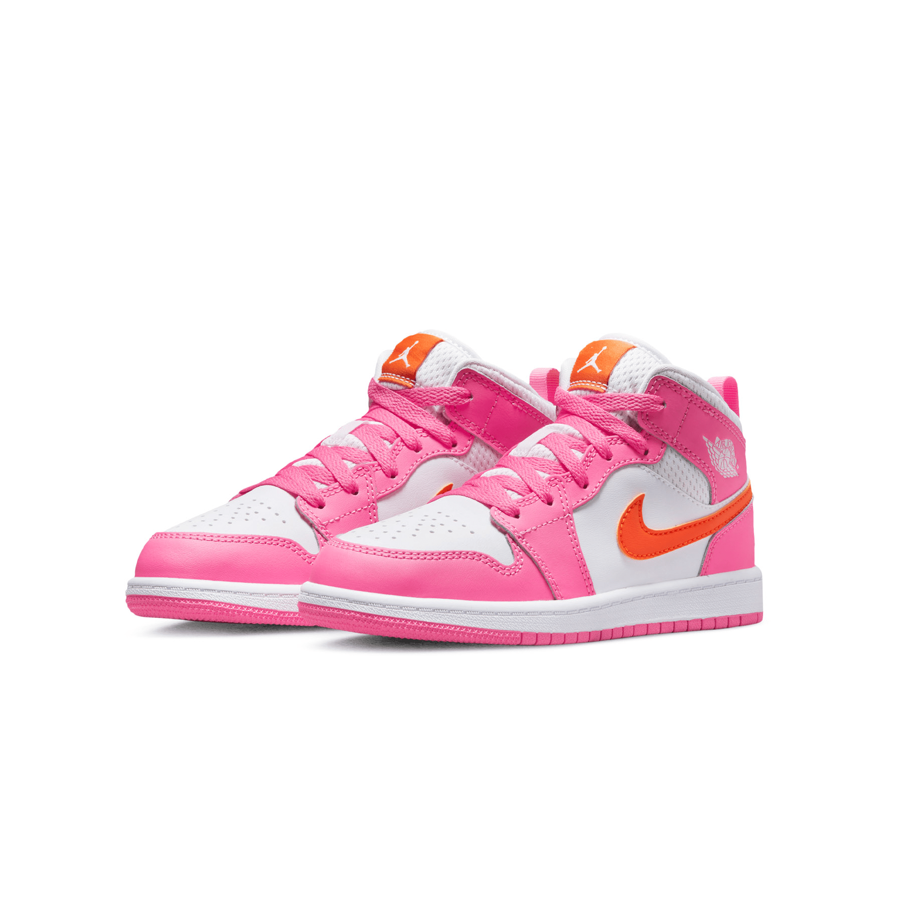 Air Jordan 1 Mid PS 'Pinksicle Orange' — UK 10C | EU 27.5 | US 10.5C — Side View
