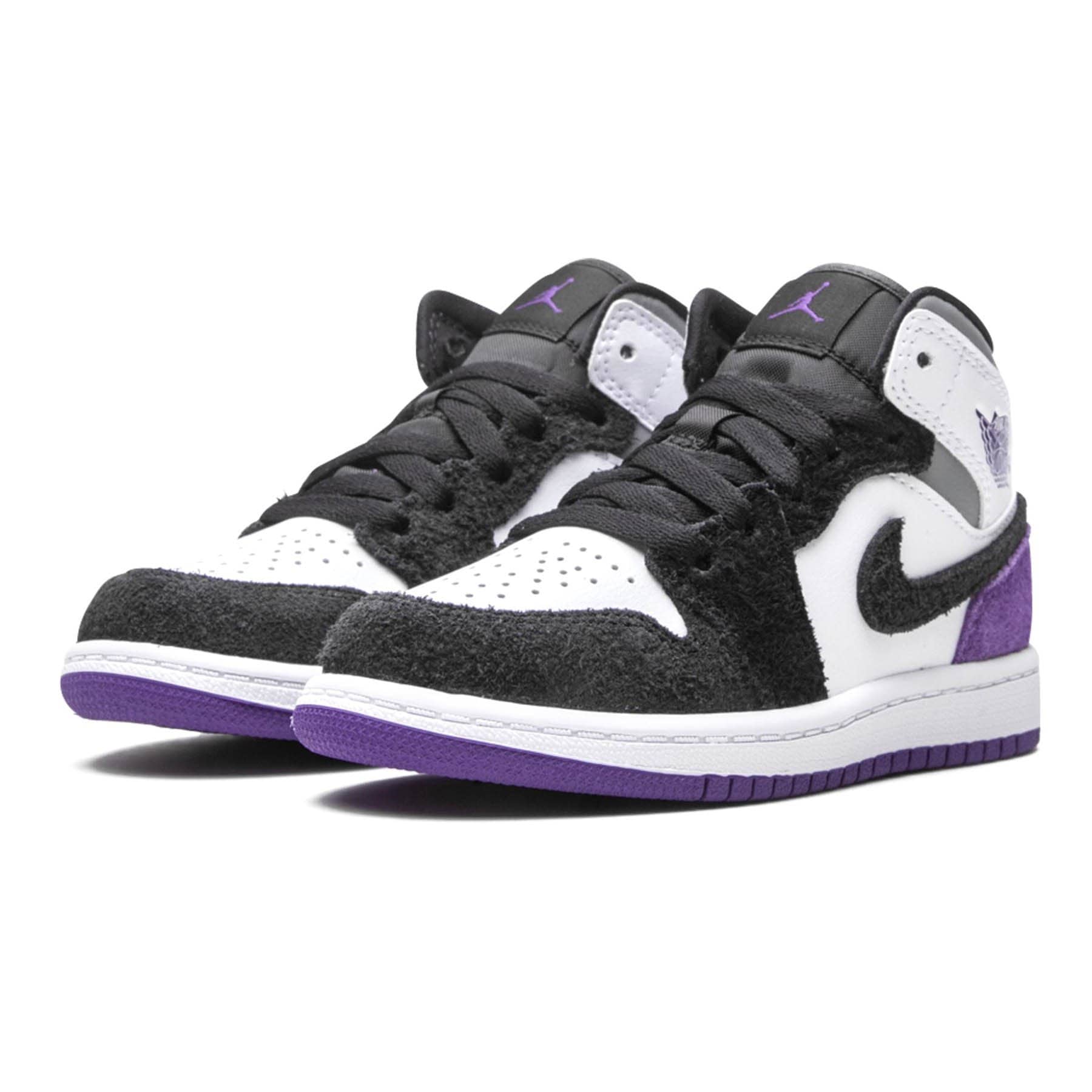 Air Jordan 1 Mid SE PS 'Varsity Purple' — UK 0C | EU 15 | US 0C — Side View