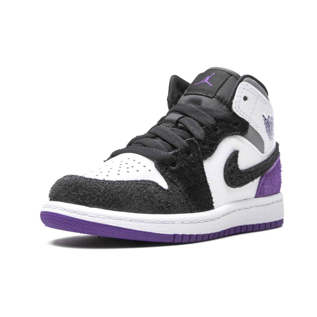 Air Jordan 1 Mid SE PS 'Varsity Purple' — UK 0C | EU 15 | US 0C — Top View