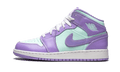 Air Jordan 1 Mid Purple Aqua - 554725-500