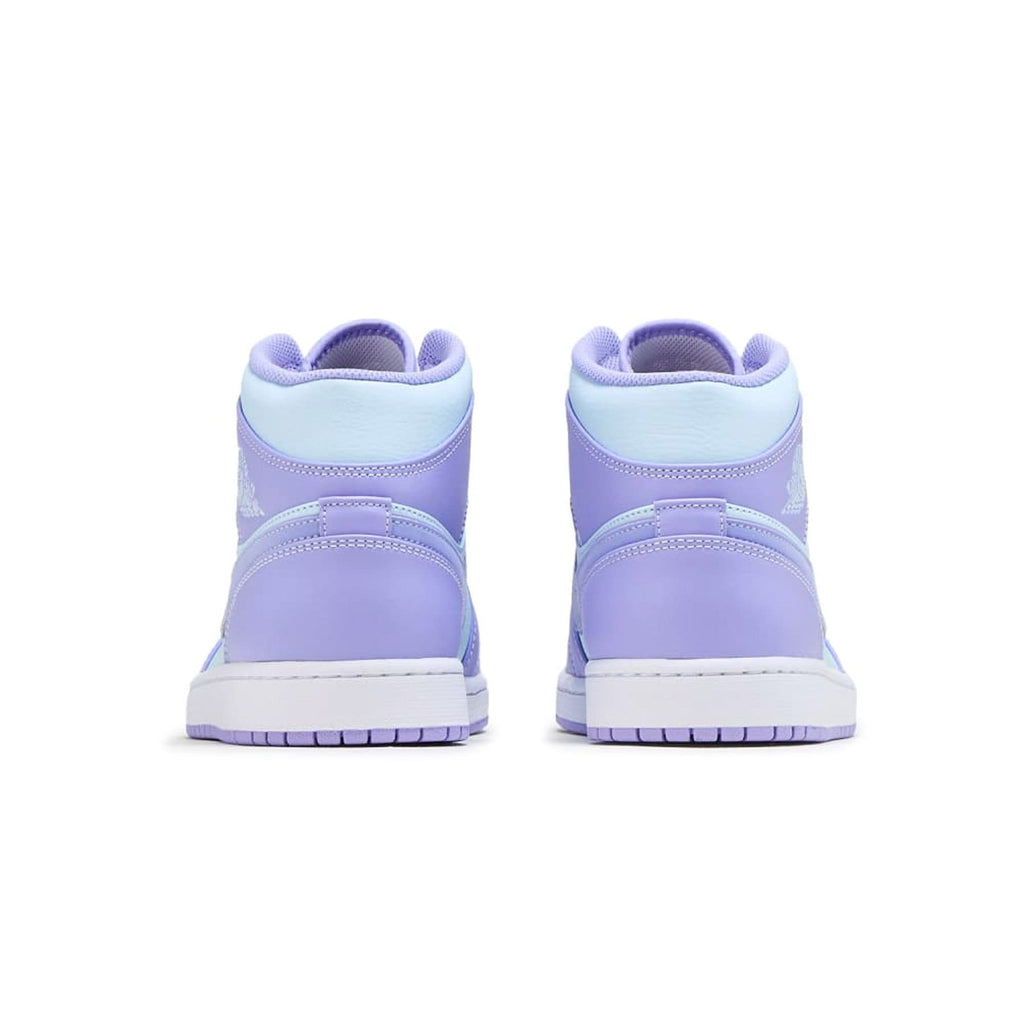 Air Jordan 1 Mid 'Purple Aqua' — UK 3 | EU 35.5 | US 3.5 — Side View