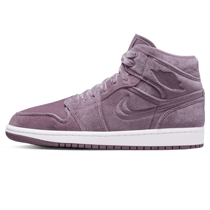 Air Jordan 1 Mid Wmns 'Purple Velvet' — UK 2.5 | EU 35.5 | US 5 — Front View