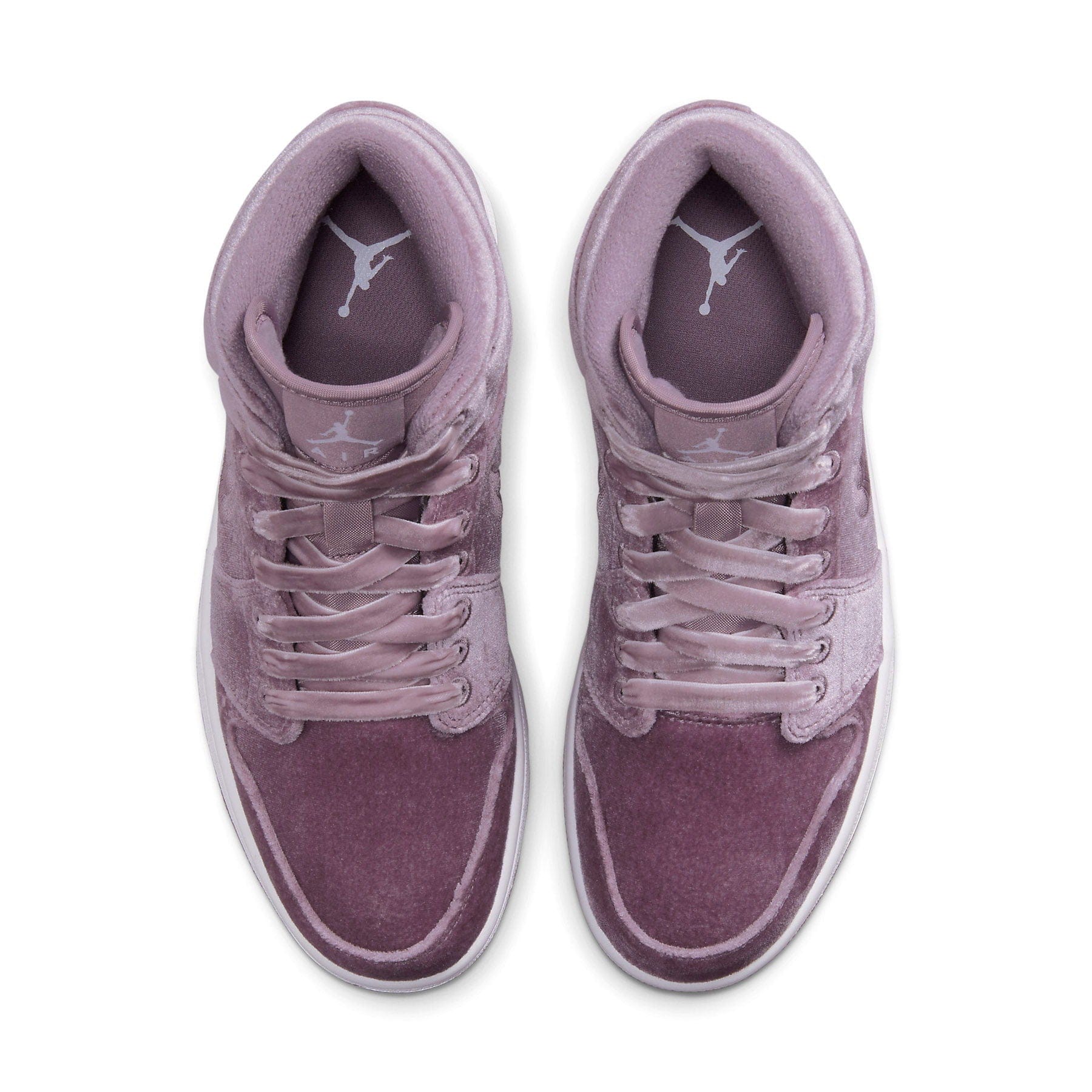 Air Jordan 1 Mid Wmns 'Purple Velvet' — UK 2.5 | EU 35.5 | US 5 — Detail View