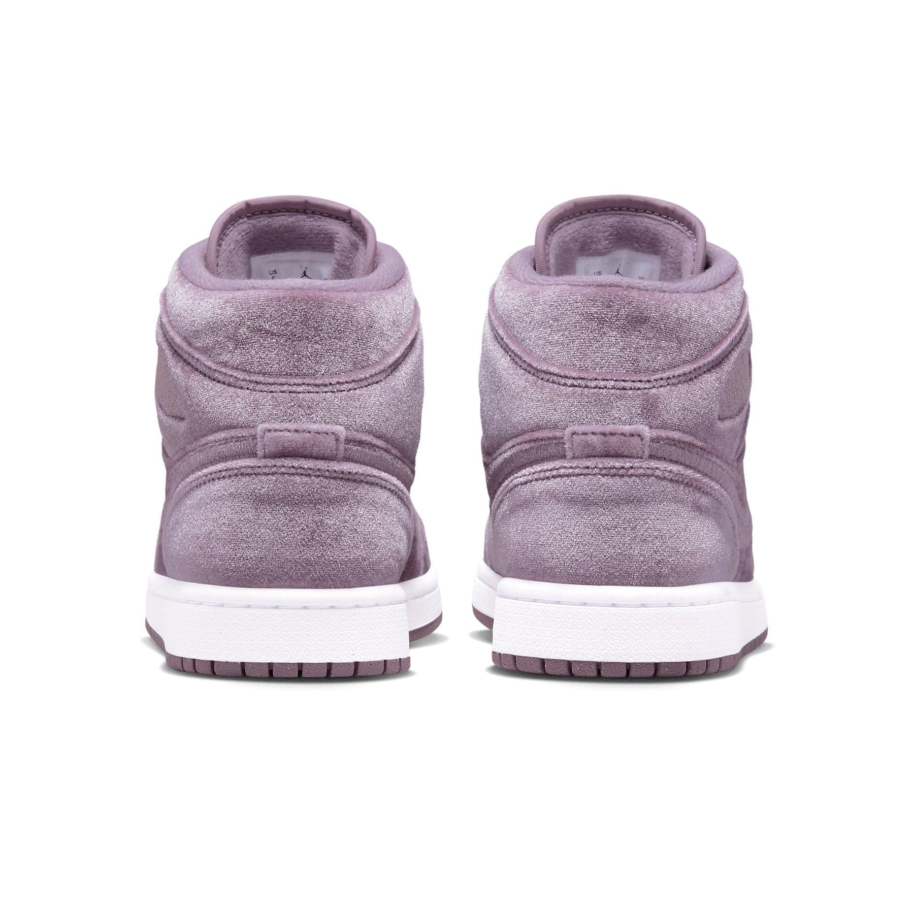 Air Jordan 1 Mid Wmns 'Purple Velvet' — UK 2.5 | EU 35.5 | US 5 — Top View