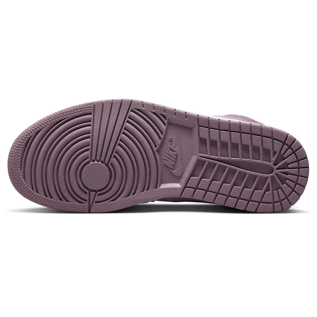 Air Jordan 1 Mid Wmns 'Purple Velvet' — UK 2.5 | EU 35.5 | US 5 — Side View