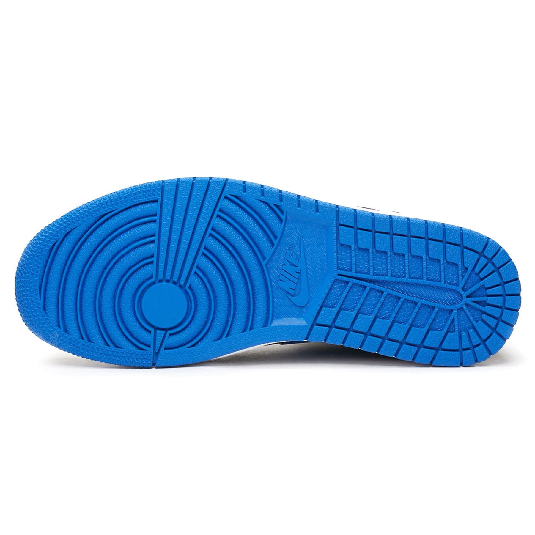 Air Jordan 1 Mid 'Black Hyper Royal' — UK 3 | EU 35.5 | US 3.5 — Detail View