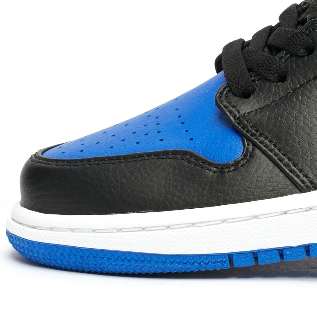 Air Jordan 1 Mid 'Black Hyper Royal' — UK 3 | EU 35.5 | US 3.5 — Lifestyle View