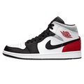 Air Jordan 1 Mid SE 'Union Black Toe' — UK 3 | EU 35.5 | US 3.5 — Front View