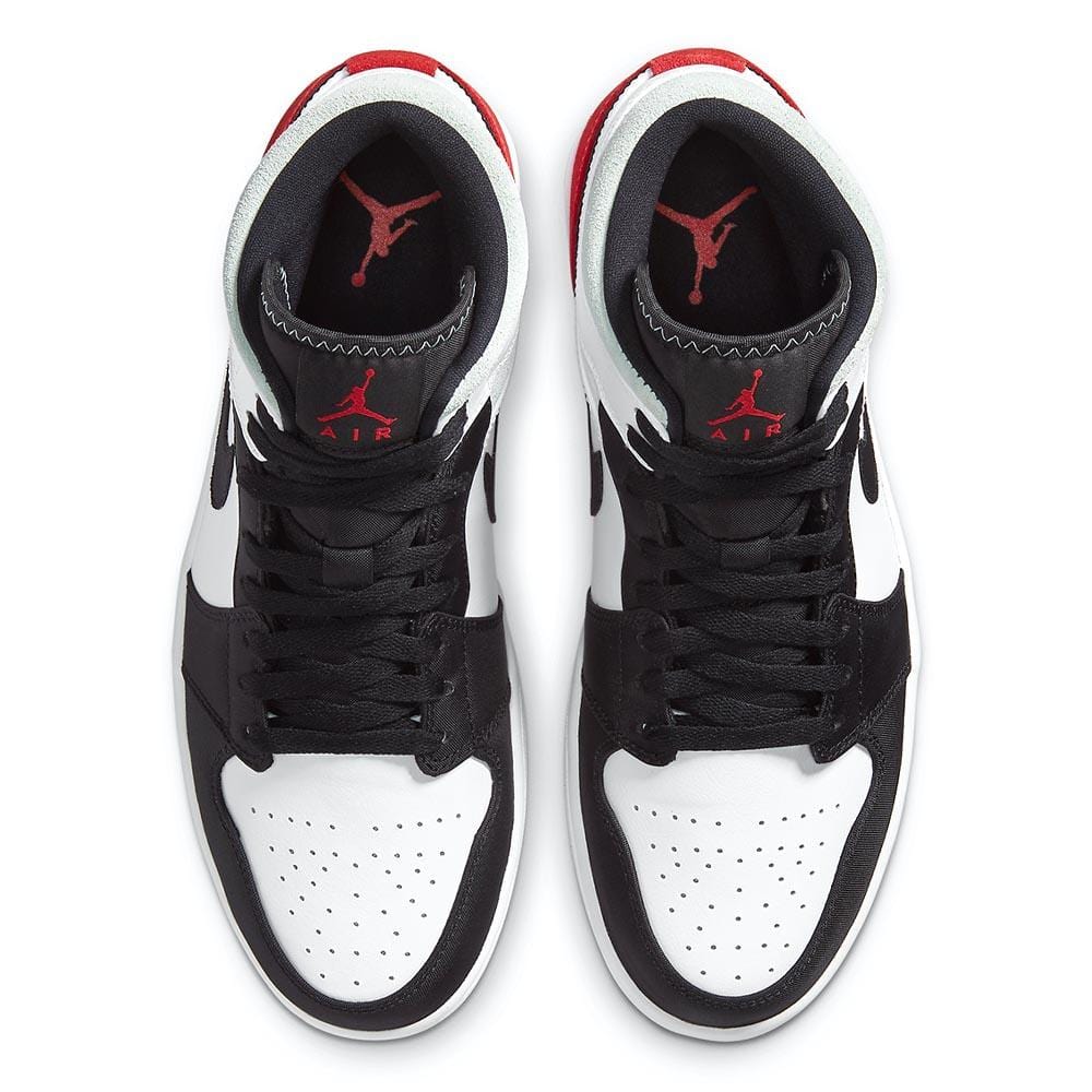 Air Jordan 1 Mid SE 'Union Black Toe' — UK 3 | EU 35.5 | US 3.5 — Back View