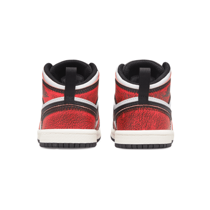 Air Jordan 1 Mid SE TD 'Wear-Away' — UK 0C | EU 15 | US 0C — Top View