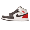 Air Jordan 1 Mid GS 'Red Mint' — UK 13.5 | EU 32 | US 1Y — Front View
