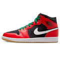 Air Jordan 1 Mid 'Christmas' — UK 3 | EU 35.5 | US 3.5 — Front View