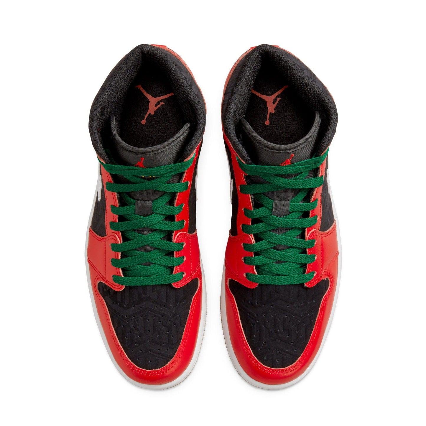 Air Jordan 1 Mid 'Christmas' — UK 3 | EU 35.5 | US 3.5 — Back View