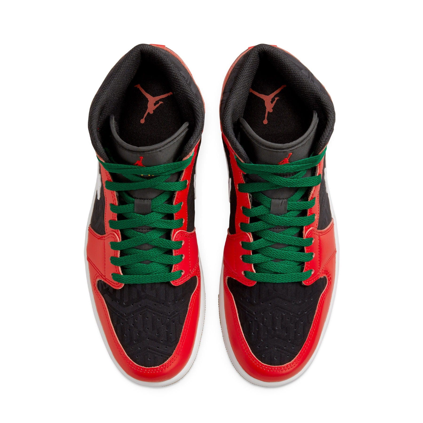 Air Jordan 1 Mid 'Christmas' — UK 3 | EU 35.5 | US 3.5 — Back View