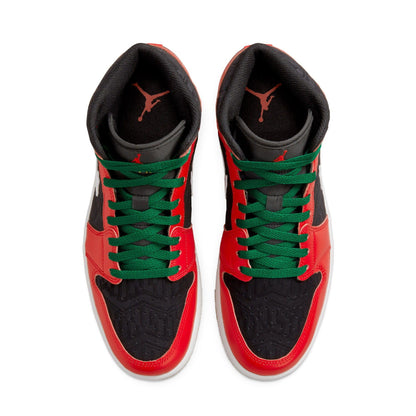 Air Jordan 1 Mid 'Christmas' — UK 3 | EU 35.5 | US 3.5 — Back View