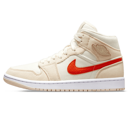 Air Jordan 1 Mid SE Wmns 'Corduroy' — UK 2.5 | EU 35.5 | US 5 — Front View