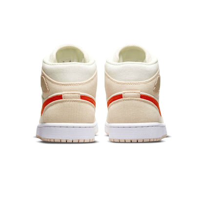 Air Jordan 1 Mid SE Wmns 'Corduroy' — UK 2.5 | EU 35.5 | US 5 — Top View