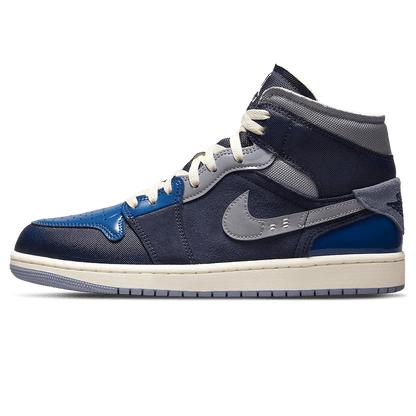 Air Jordan 1 Mid Se Craft 'Obsidian' — UK 3 | EU 35.5 | US 3.5 — Front View