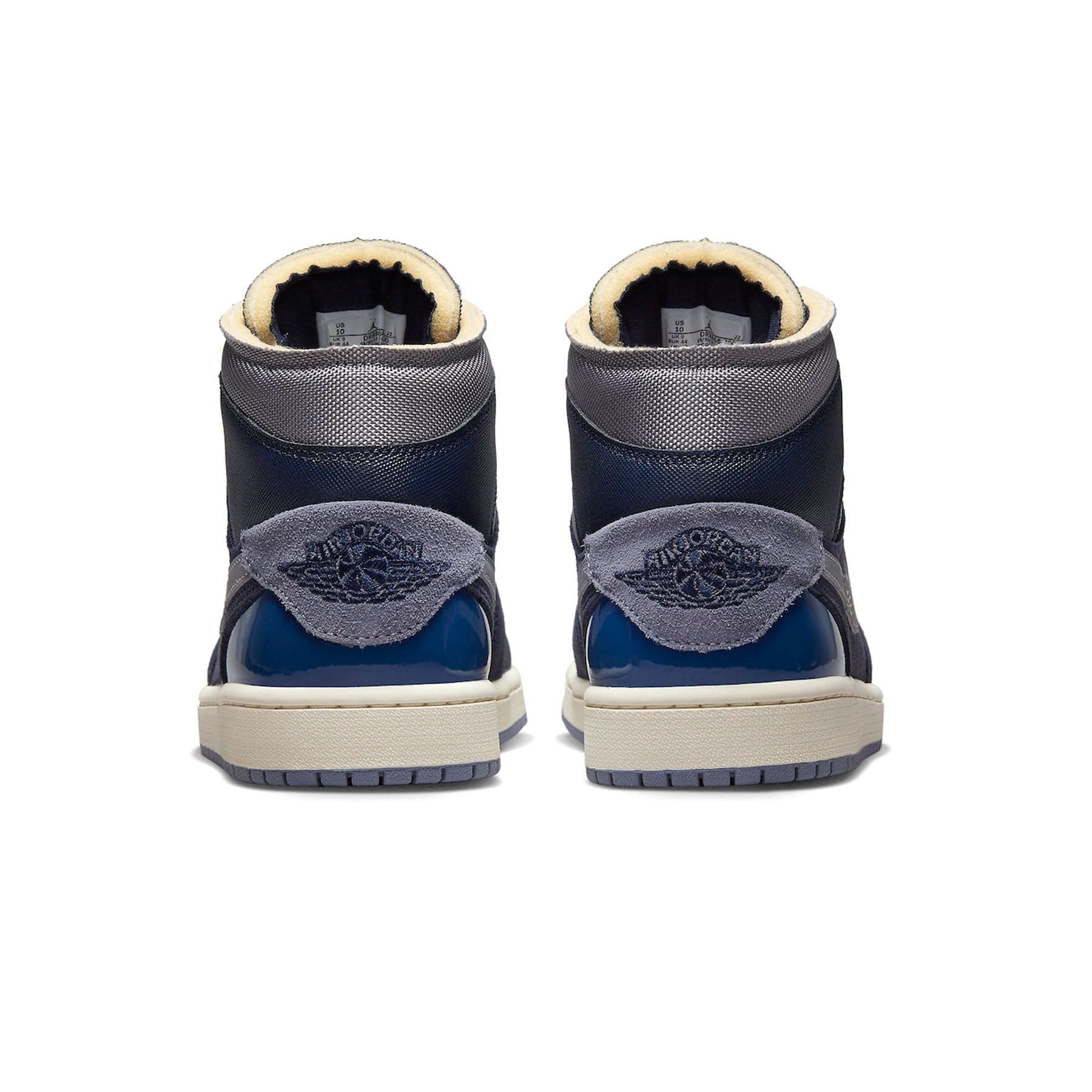 Air Jordan 1 Mid Se Craft 'Obsidian' — UK 3 | EU 35.5 | US 3.5 — Top View