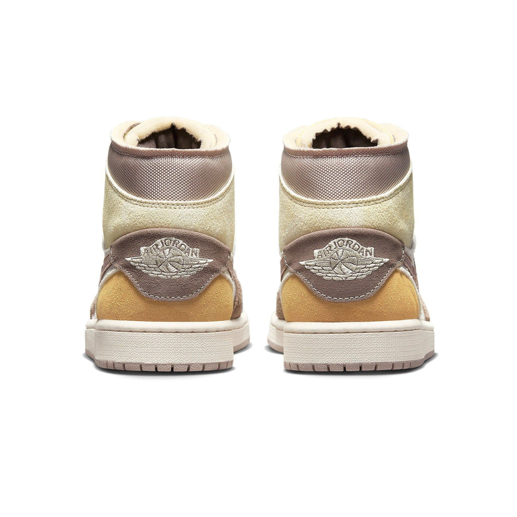 Air Jordan 1 Mid SE Craft 'Inside Out - Taupe Haze' — UK 3 | EU 35.5 | US 3.5 — Top View