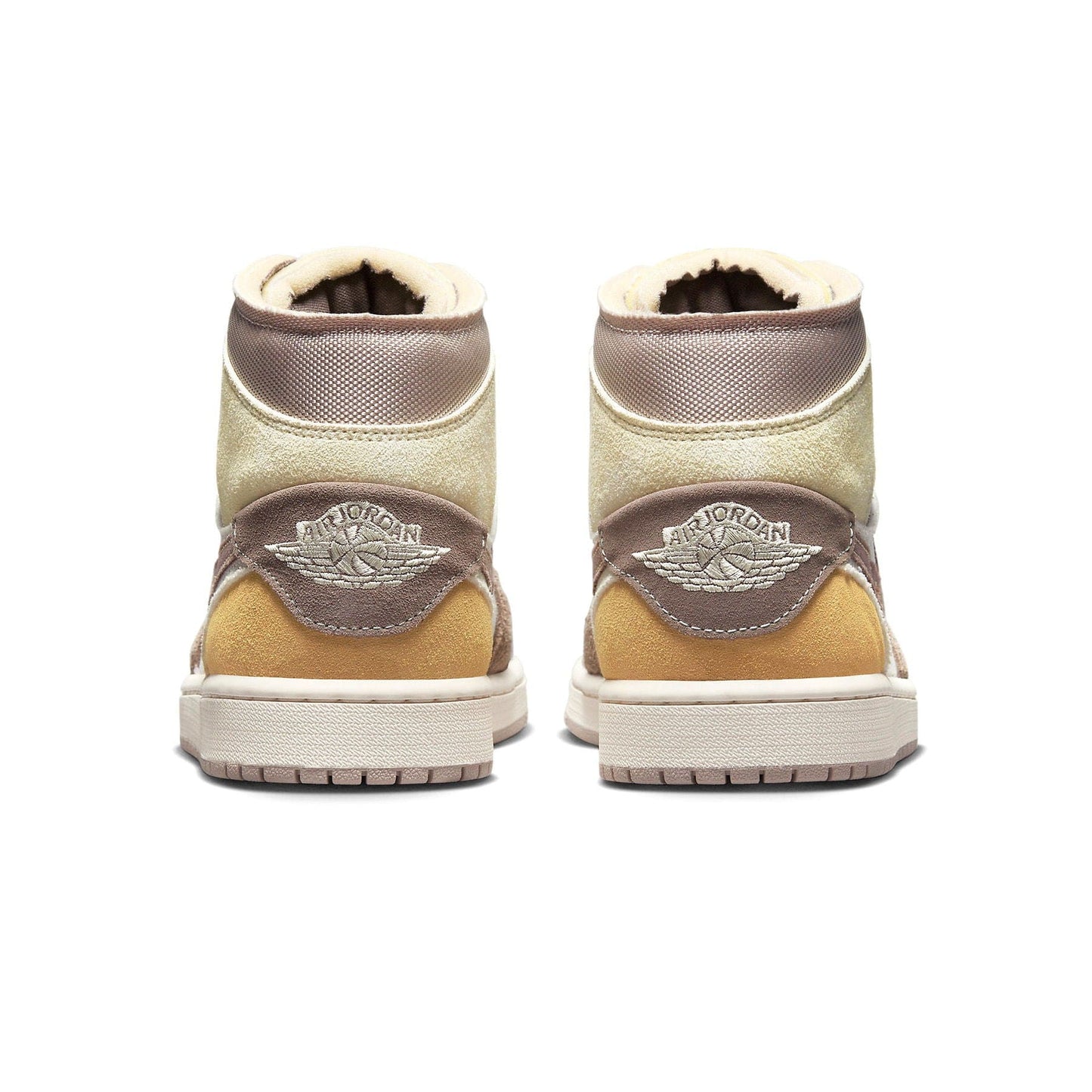 Air Jordan 1 Mid SE Craft 'Inside Out - Taupe Haze' — UK 3 | EU 35.5 | US 3.5 — Top View