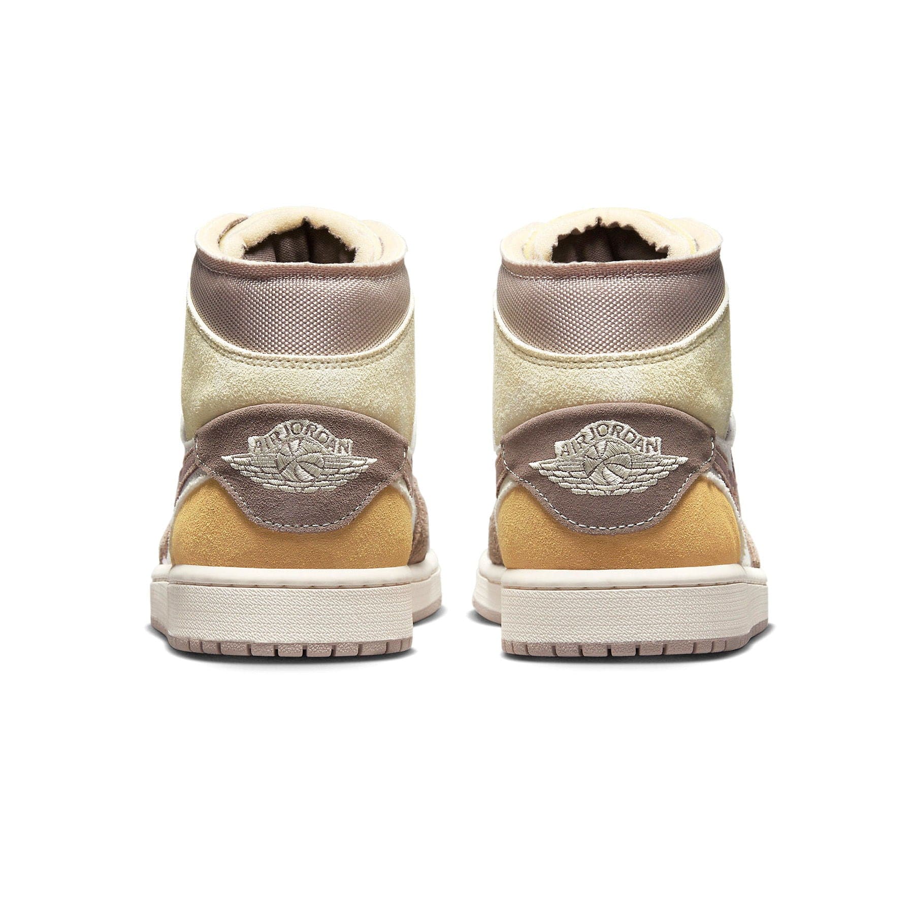 Air Jordan 1 Mid SE Craft 'Inside Out - Taupe Haze' — UK 3 | EU 35.5 | US 3.5 — Top View