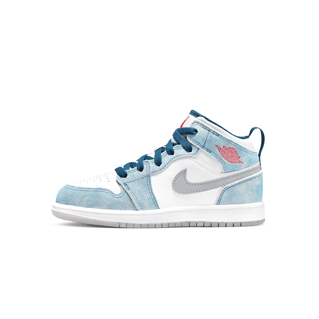 Air Jordan 1 Mid SE PS 'French Blue' — UK 10C | EU 27.5 | US 10.5C — Front View