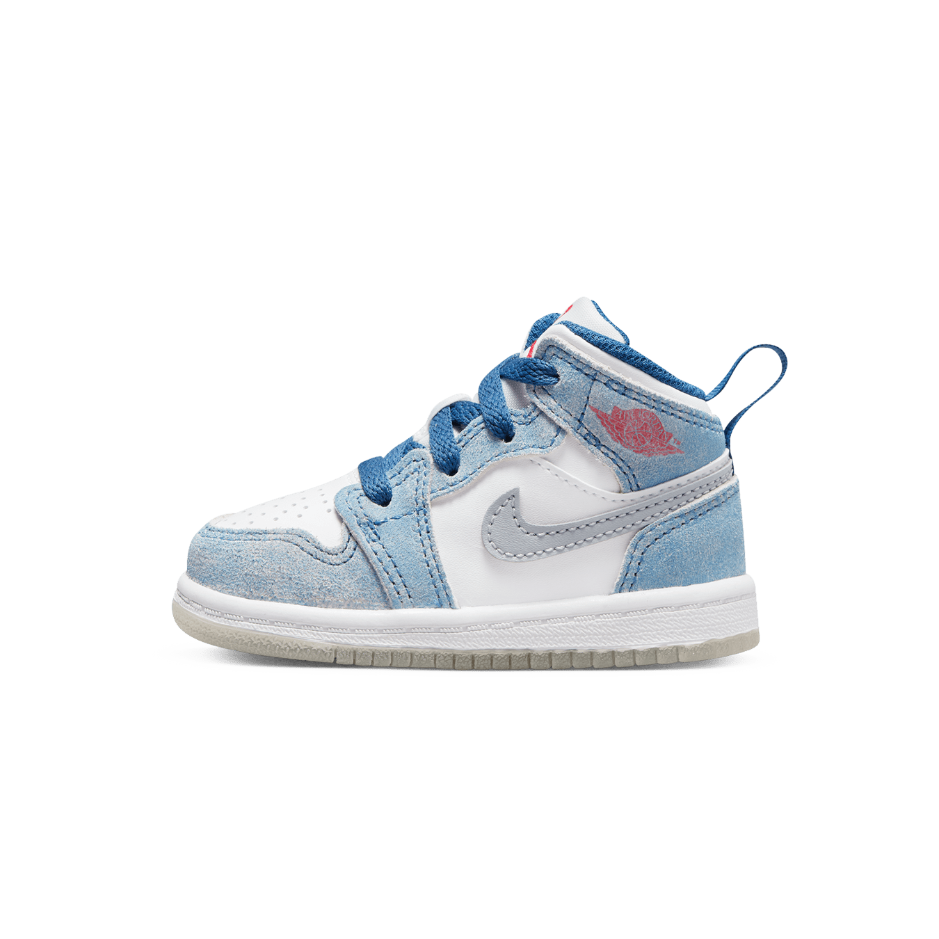 Air Jordan 1 Mid SE TD 'French Blue' — UK 0C | EU 15 | US 0C — Front View