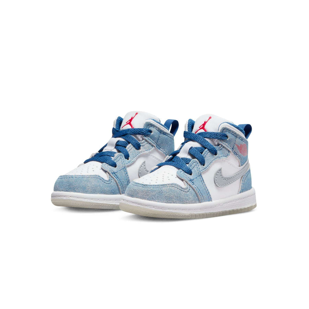 Air Jordan 1 Mid SE TD 'French Blue' — UK 0C | EU 15 | US 0C — Side View