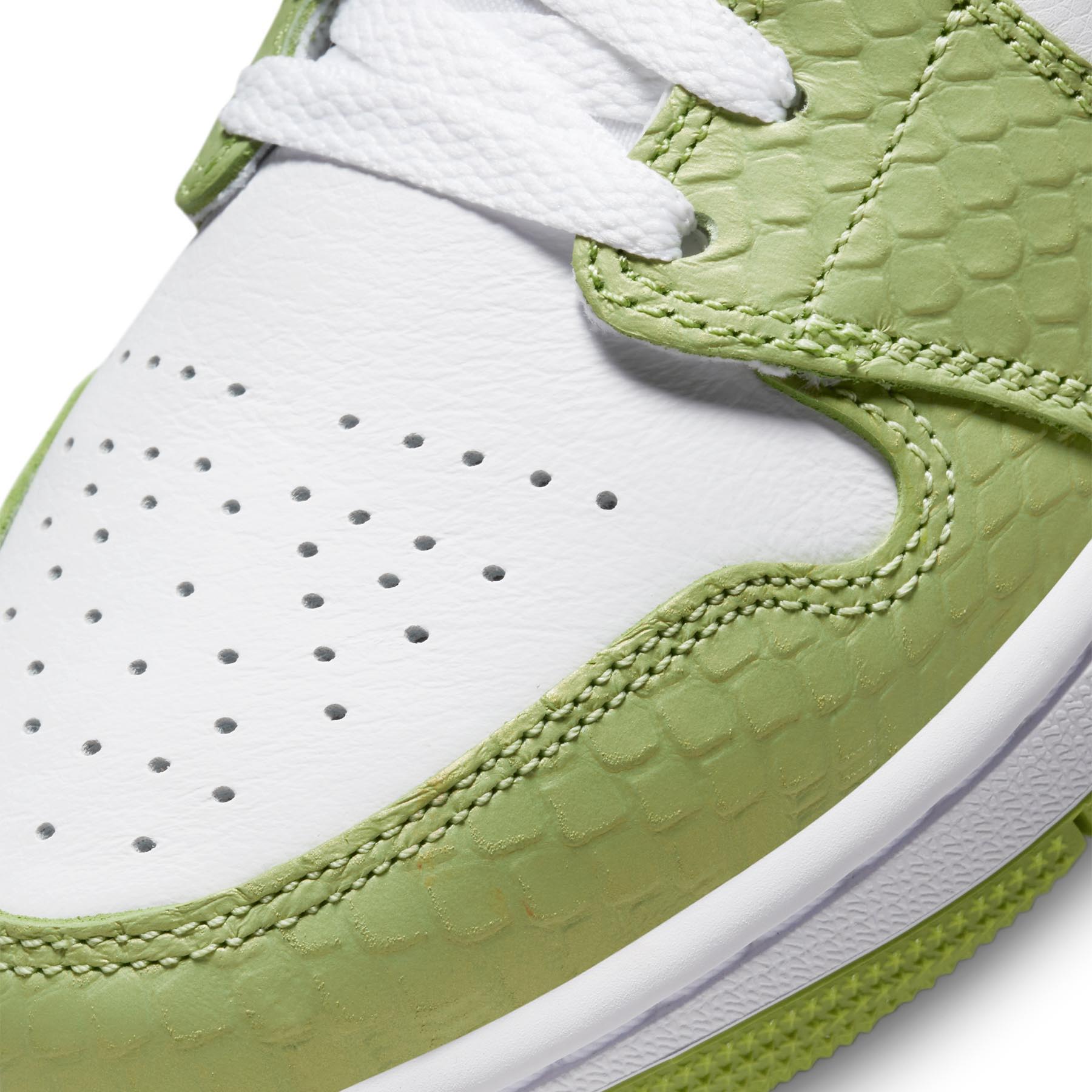 Air Jordan 1 Mid SE Wmns 'Green Python' — UK 2.5 | EU 35.5 | US 5 — Lifestyle View
