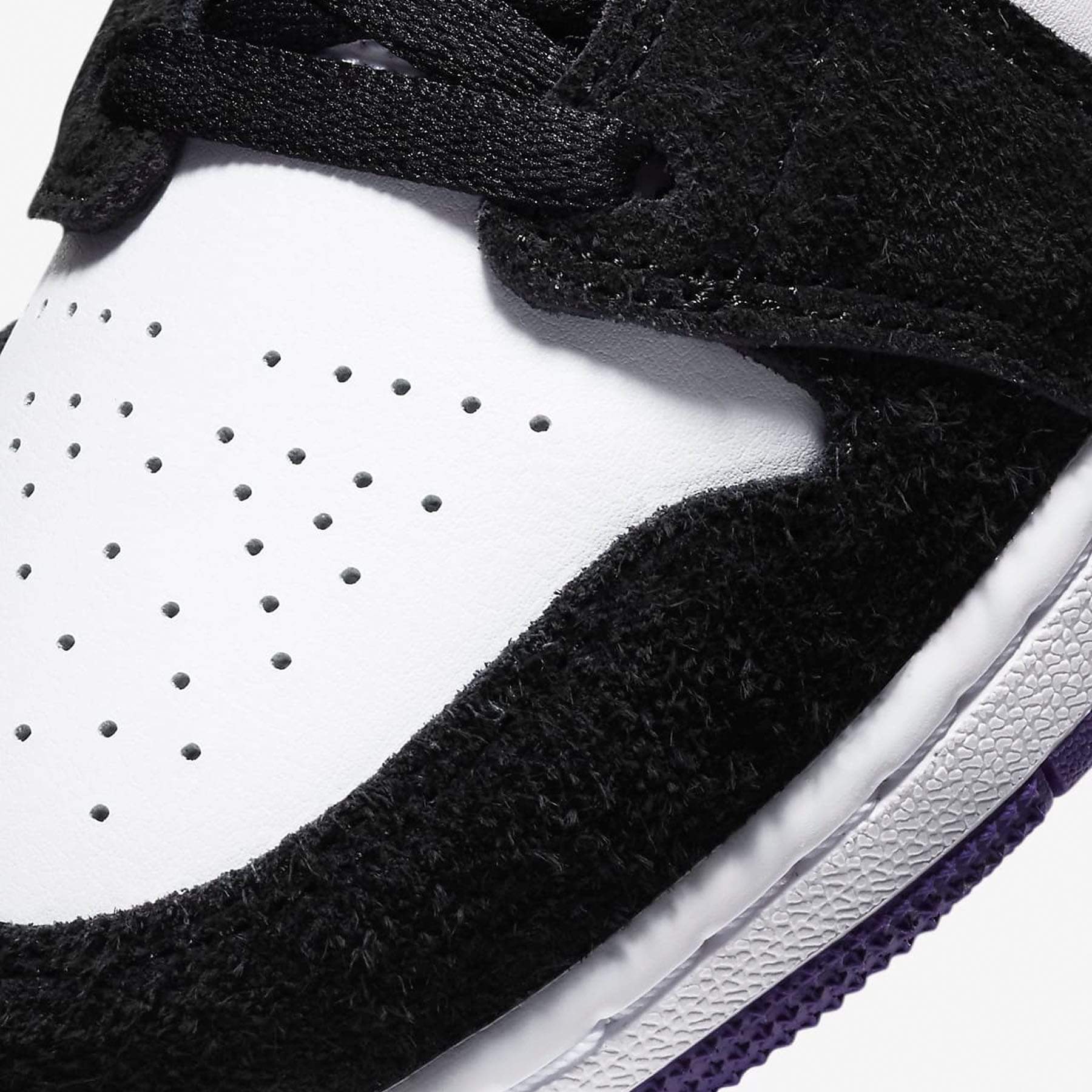 Air Jordan 1 Mid SE GS 'Varsity Purple' — UK 13.5 | EU 32 | US 1Y — Lifestyle View